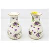 Image 1 : 2 X JAMES KENT LONGTON FLOWER VASE'S 1 FLOWER
