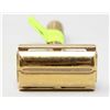Image 2 : GILLETTE RAZOR 1930'S GOLD PLATED "FATBOY"