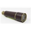 Image 2 : 19" BRASS SHIPS CAPT. TELESCOPE LEATHER