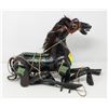 Image 2 : 1900'S HAND CARVED WOODEN HORSE PUPPET ON STRINGS