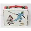 Image 3 : 1968 METAL BASEBALL LUNCH BOX WITH THERMOS