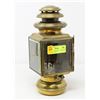 Image 1 : 12" BRASS 1909 MODEL T CAR RIGHT FRONT OIL LAMP