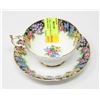 Image 1 : PARAGON TEA CUP & SAUCER NO CHIPS/CRACKS GOLD