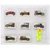 Image 1 : 8 X 1910'S CIGARETTE CARDS AUTOMOBILES