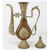 Image 2 : VINTAGE MID EAST ARABIC COPPER/BRASS COFFEE POT