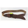 Image 1 : CIRCA 1800'S UNIQUE LEATHER BELT SHIP