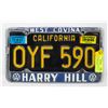 Image 1 : 1966 CALIFORNIA LICENSE PLATE VOLKSWAGON FRAME