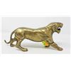 Image 2 : 10" LONG SOLID BRASS TIGER