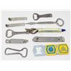 Image 1 : 9 X BOTTLE OPENERS 30'S UP BEER POP BRANDS