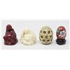 Image 1 : TWO BUDDHA'S & TWO EGGS