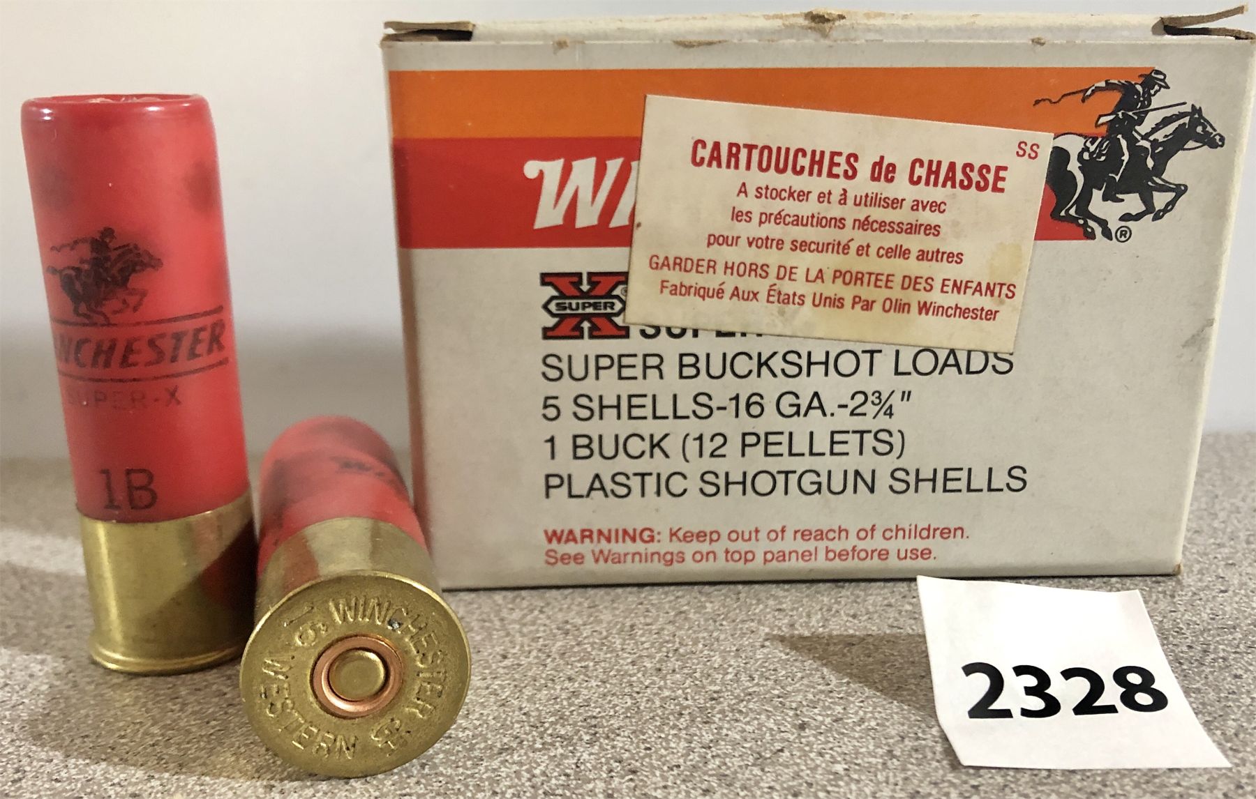 AMMO 5X WINCHESTER 16 GA 2 3 4 0 BUCKSHOT Kidd Family Auctions ammo-5x-winchester-16-ga-2-3-4-0-buckshot-kidd-family-auctions