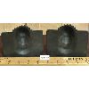 Image 2 : LOT OF 2 - CAST METAL NATIVE CHIEF BOOKENDS 