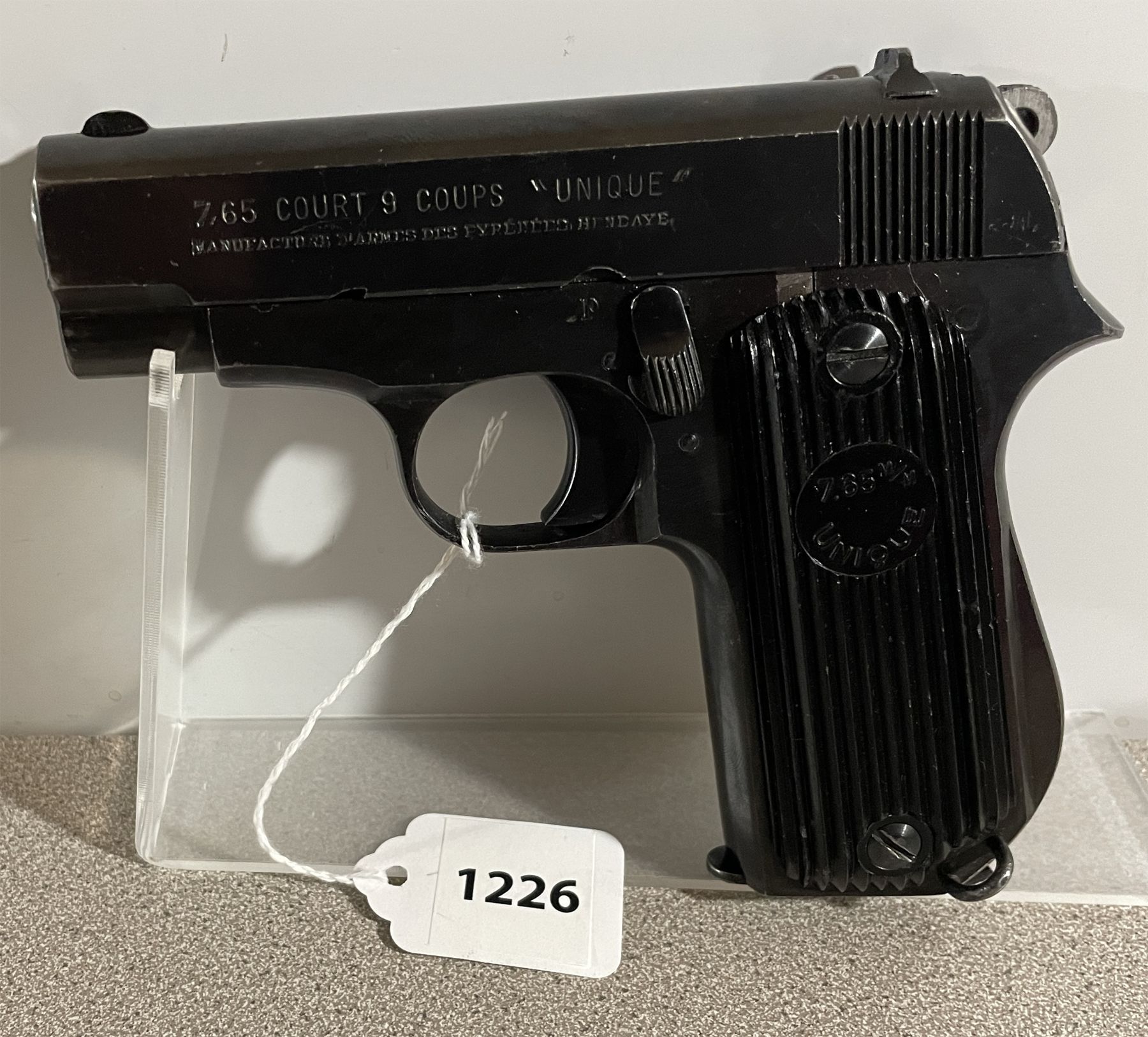 Unique Rr51 UNIQUE MODEL RR51 IN 7.65 - PROHIB CLASS