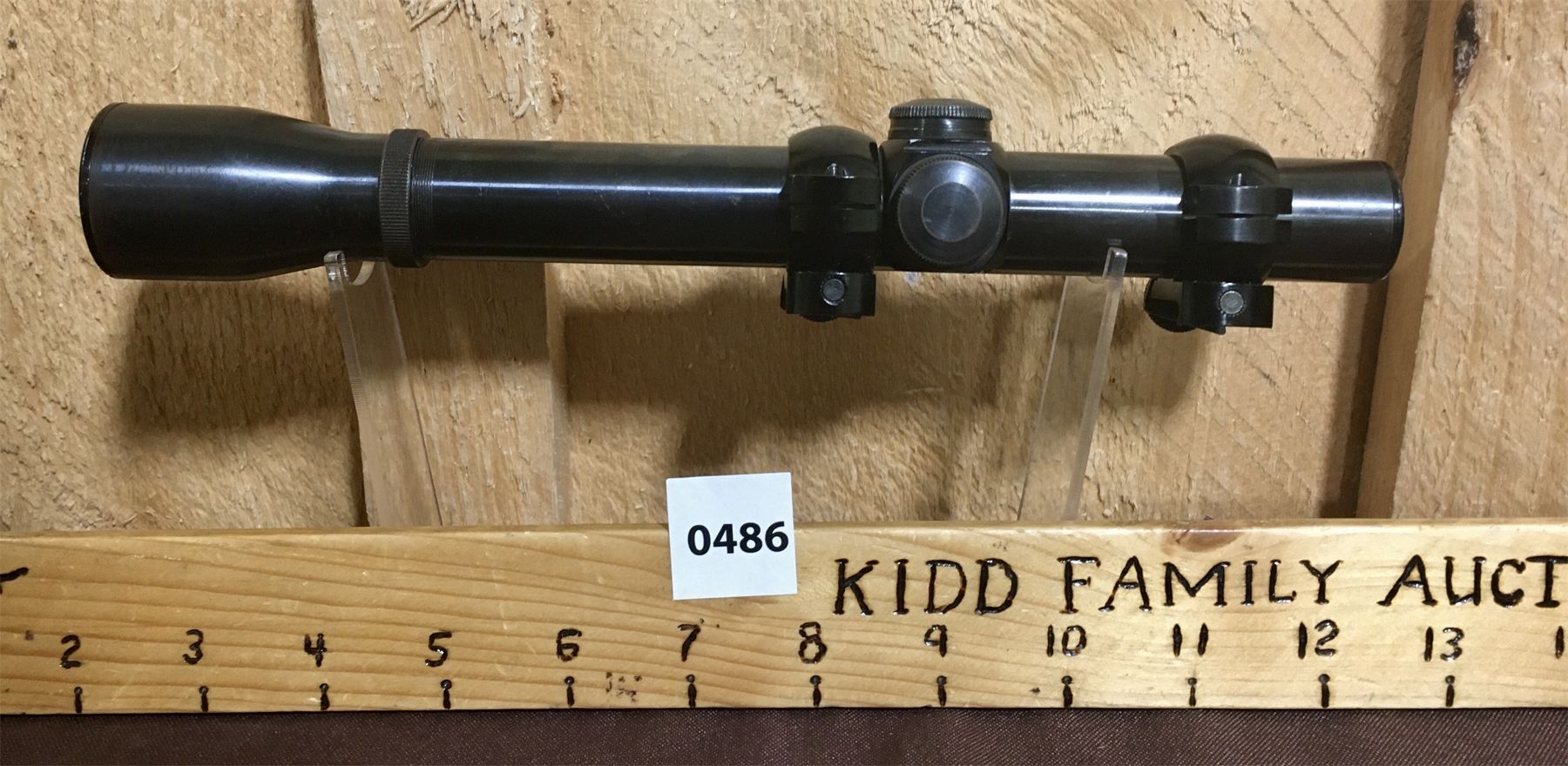 WEAVER K2.5 60-B - CLEAR W/ GERMAN #1? RETICLE - Kidd Family Auctions