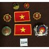 Image 1 : LOT OF 8 - VIETNAM HO CHI MIN BADGES AND DECALS