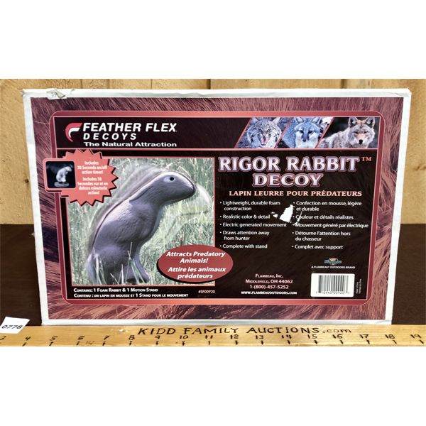 FEATHER FLEX ELECTRONIC RABBIT DECOY