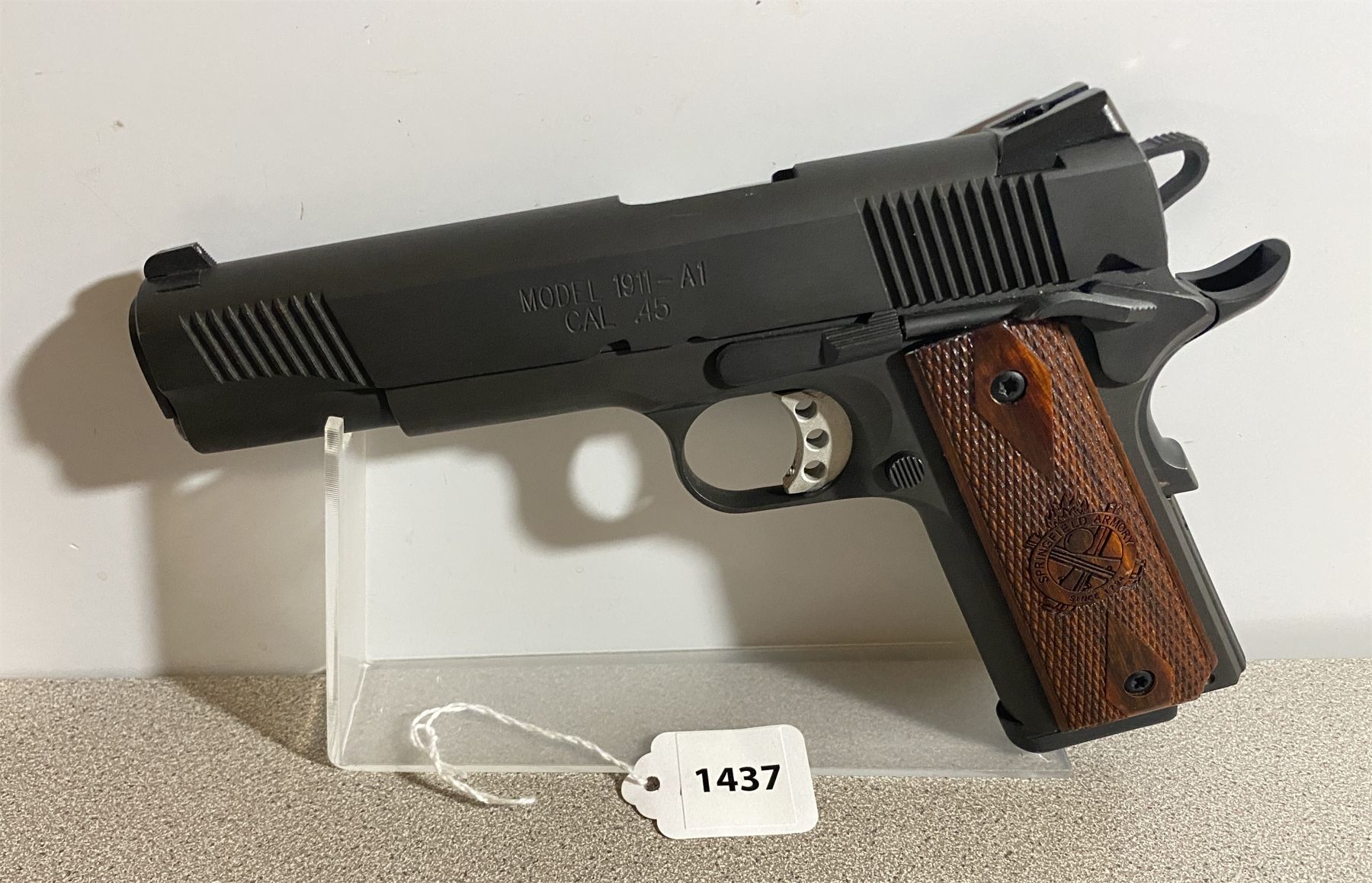 SPRINGFIELD ARMORY MODEL 1911-A1 IN .45 - RESTRICTED CLASS