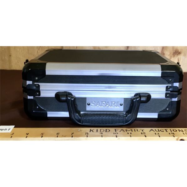 LOT OF 4 - LOCKING GUN CASE W/ TRIGGER LOCKS