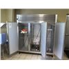 Image 2 : Traulsen G31310 Three Section Reach In Freezer w/ Tray Storage  76” x 33” x 83” H