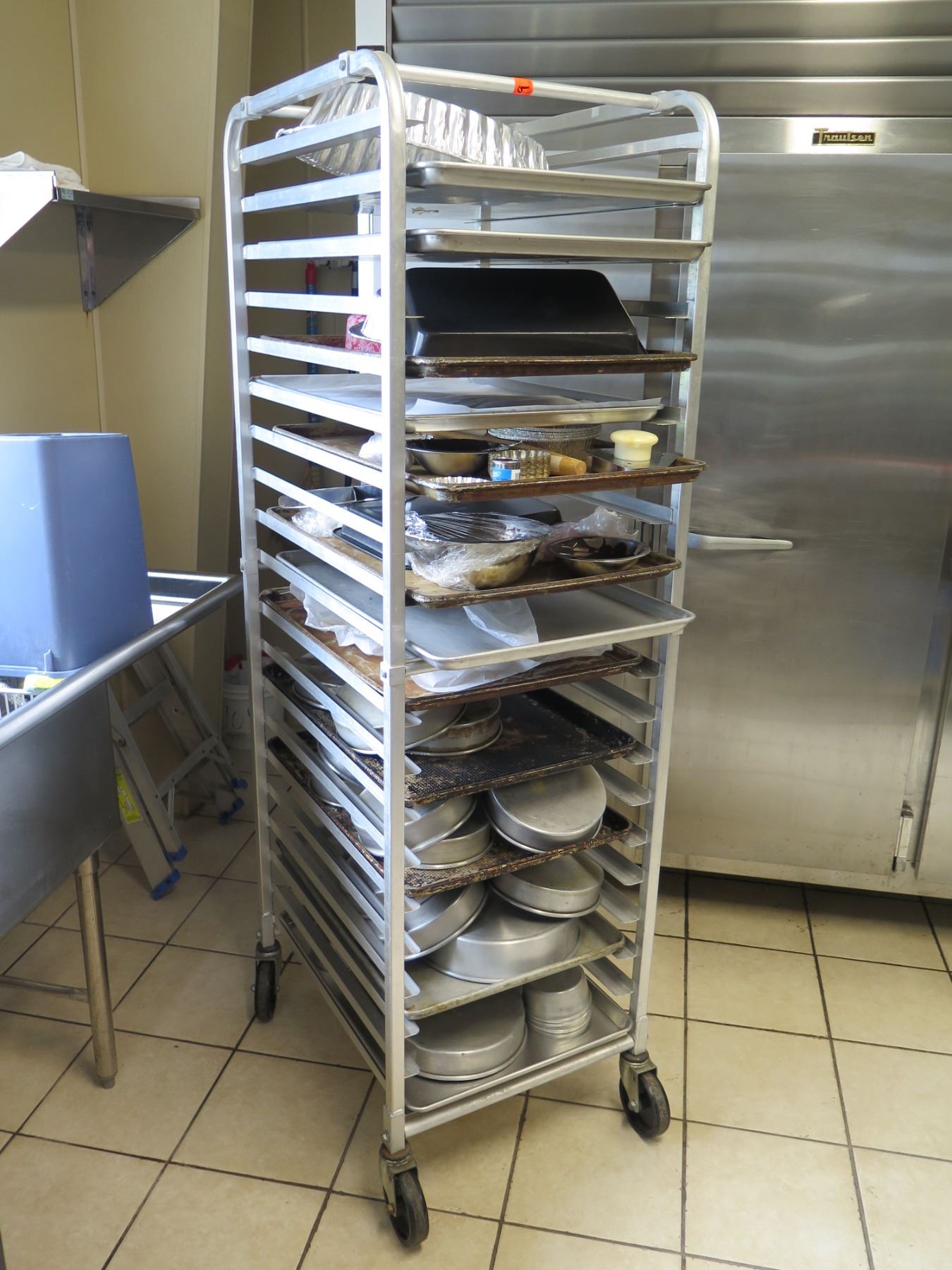 Speed Rack Pan Cooling Rack, Front Load (Contents Not Included)