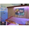 Image 2 : Wooden 4-Tier Display Case w/ Lighting & 3 Double Door Cabinets Underneath (Contents not included)