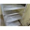 Image 8 : Metal Rolling 4 Tier Utility Cart 55"x27"x63"H