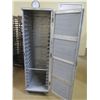 Image 2 : Cres-Cor Rolling Enclosed Holding Pan Rack Cabinet End Loading 28"x18"x70"