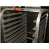 Image 2 : Advanced Tabco Rolling Open Holding Pan Rack Cabinet End Loading 28"x18"x70"H