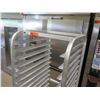 Image 2 : Tall Rolling Open Holding Pan Rack Cabinet End Loading 28"x18"x70"H