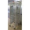 Image 1 : Tall Rolling Open Holding Pan Rack Cabinet End Loading 28"x18"x70"H