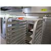 Image 2 : Tall Rolling Open Holding Pan Rack Cabinet End Loading 28"x18"x70"H