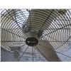 Image 2 : Utilitech Round Metal  Rolling Warehouse Fan w/ Speed Regulator, 38” Tall