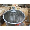 Image 2 : Large Metal Mixing Bowl w/ Handles & Attachment VMLH400SW  15"Diameter x13"H