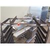 Image 2 : Tall Rolling Open Holding Pan Rack Cabinet Wide 18"x26"x68"H