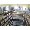 Image 2 : Tall Rolling Open Holding Pan Rack Cabinet Wide 36"x26"x68"H