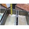 Image 8 : Qty 20 Lockwood Metal Bread 4 Section Baking Loaf Tins 22"x11"x3"H