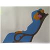 Image 2 : Woman in Rocking Chair Artwork 272/300 Signed Pegge Hopper 41"x35"