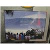 Image 2 : Quiksilver In Memory of Eddie Aikau Waimea Bay 1992 Artwork 24"x36"