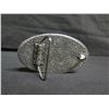 Image 2 : Oval Makaha Belt Buckle Surfer Design 4"L