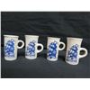 Image 2 : Qty 4 Fogcutter Makaha Hawaii Sailing Ship Expresso Mugs 4"H