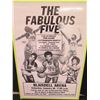 Image 2 : The Fabulous Five Basketball Blaisdell Arena & Pre-Game Promo 20"x30"