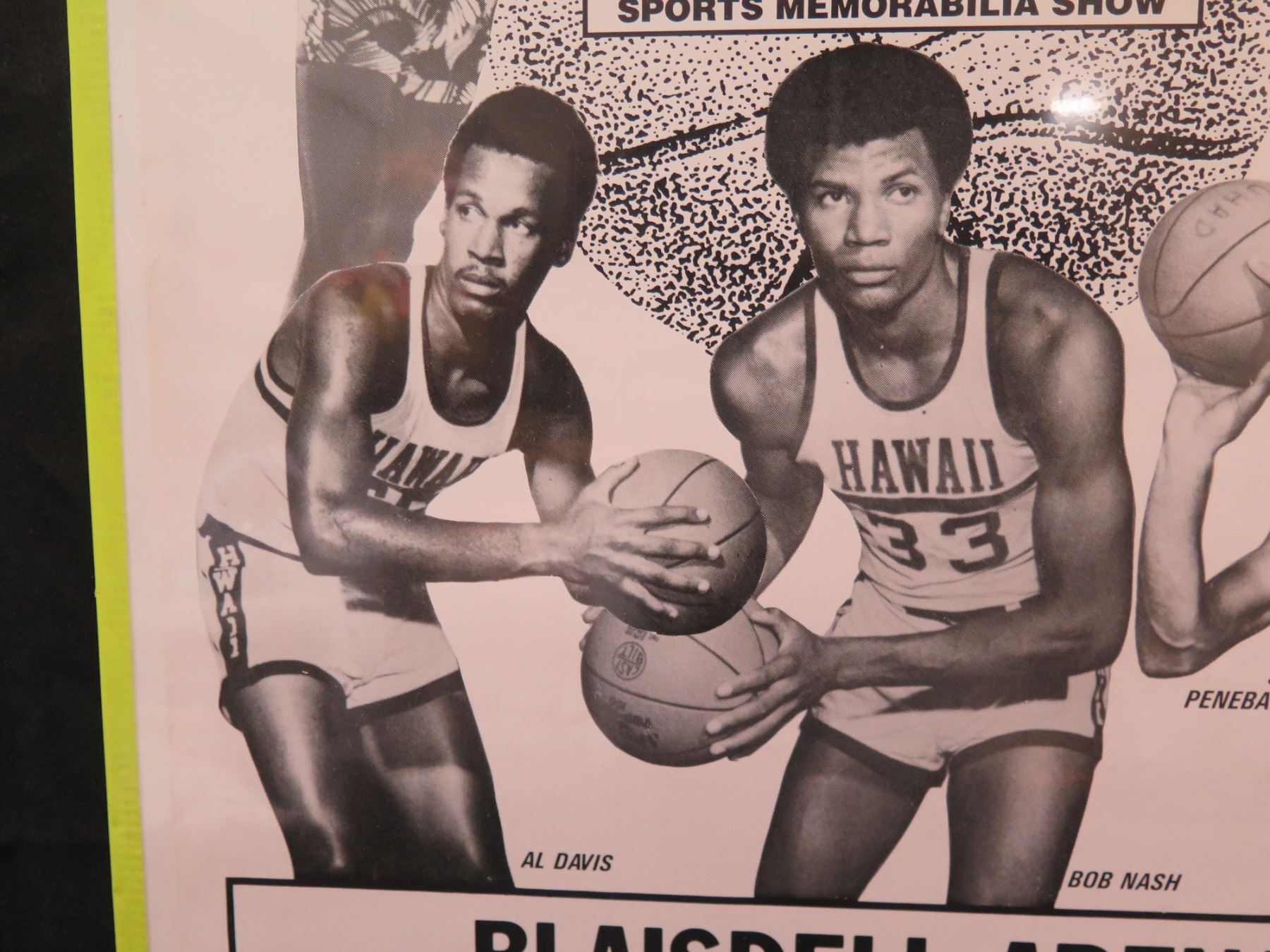 The Fabulous Five Basketball Blaisdell Arena Pre Game Promo 20 x30 the-fabulous-five-basketball-blaisdell-arena-pre-game-promo-20-x30