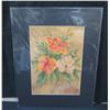Image 1 : Hibiscus Artwork Signed by Quirey 16"x20"