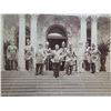 Image 2 : King Kalakaua and His Staff Vintage Photo 11"x8.5"