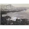 Image 2 : Royal Hawaiian Hotel & Diamond Head Vintage Photo 9.5"x7"