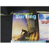 Image 2 : Qty 5 Books: Surfing, Surfer of the Century, Stories of Rell Sunn, Surf-Riding, etc