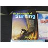 Image 2 : Qty 5 Books: Surfing, Surfer of the Century, Stories of Rell Sunn, Surf-Riding, etc