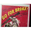 Image 2 : MGM Go For Broke with Van Johnson Movie 1951 Promo Art 30"x42"