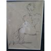 Image 2 : Framed Hawaiian Woman Print Signed Madge Tennent 1950  16"x20"