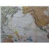 Image 8 : Naval Chart of the Pacific and Western Atlantic Map Circa 1898  28"x24"